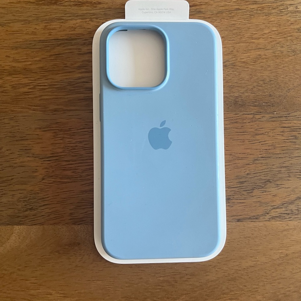 iPhone 13 Pro Apple Case Light Blue - Used